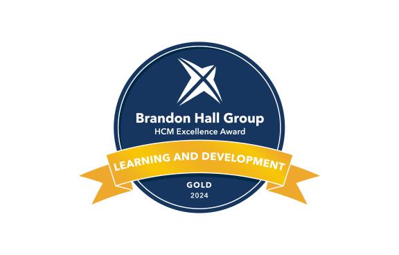 Brandon Hall L&D Gold 2024 Logo