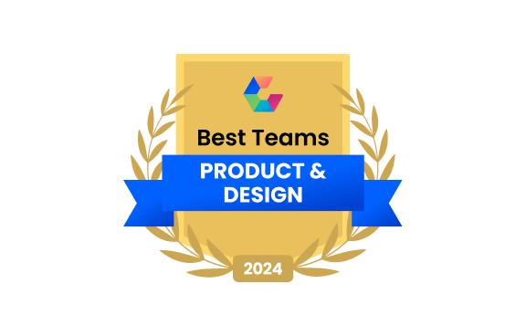 Comparably Product & Design 2024 Logo