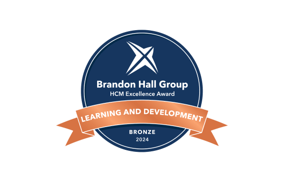 Brandon Hall L&D Bronze 2024 Logo