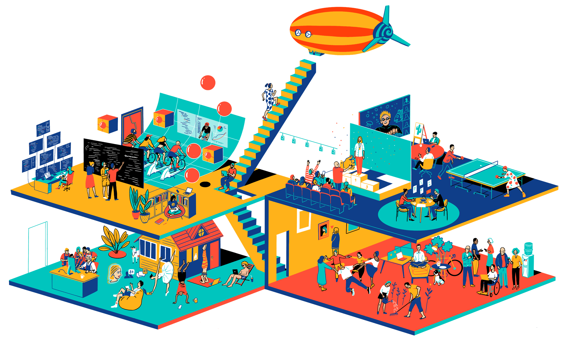 Work At DataArt Illustration